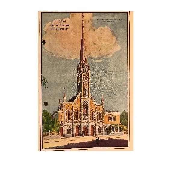 MARÍA SOL GALLINI Y FABRICIO FIORETTI RECUPERAN LA HISTORIA DE LA PARROQUIA NUESTRA SEÑORA DE LA PIEDAD DE TEMPERLEY, JOYA DE LA ARQUITECTURA LOCAL