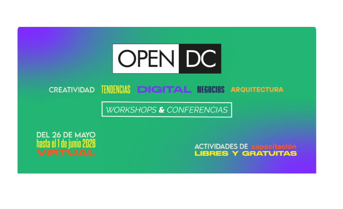Lanzamos la primera edición 2026 de los talleres OPEN DC