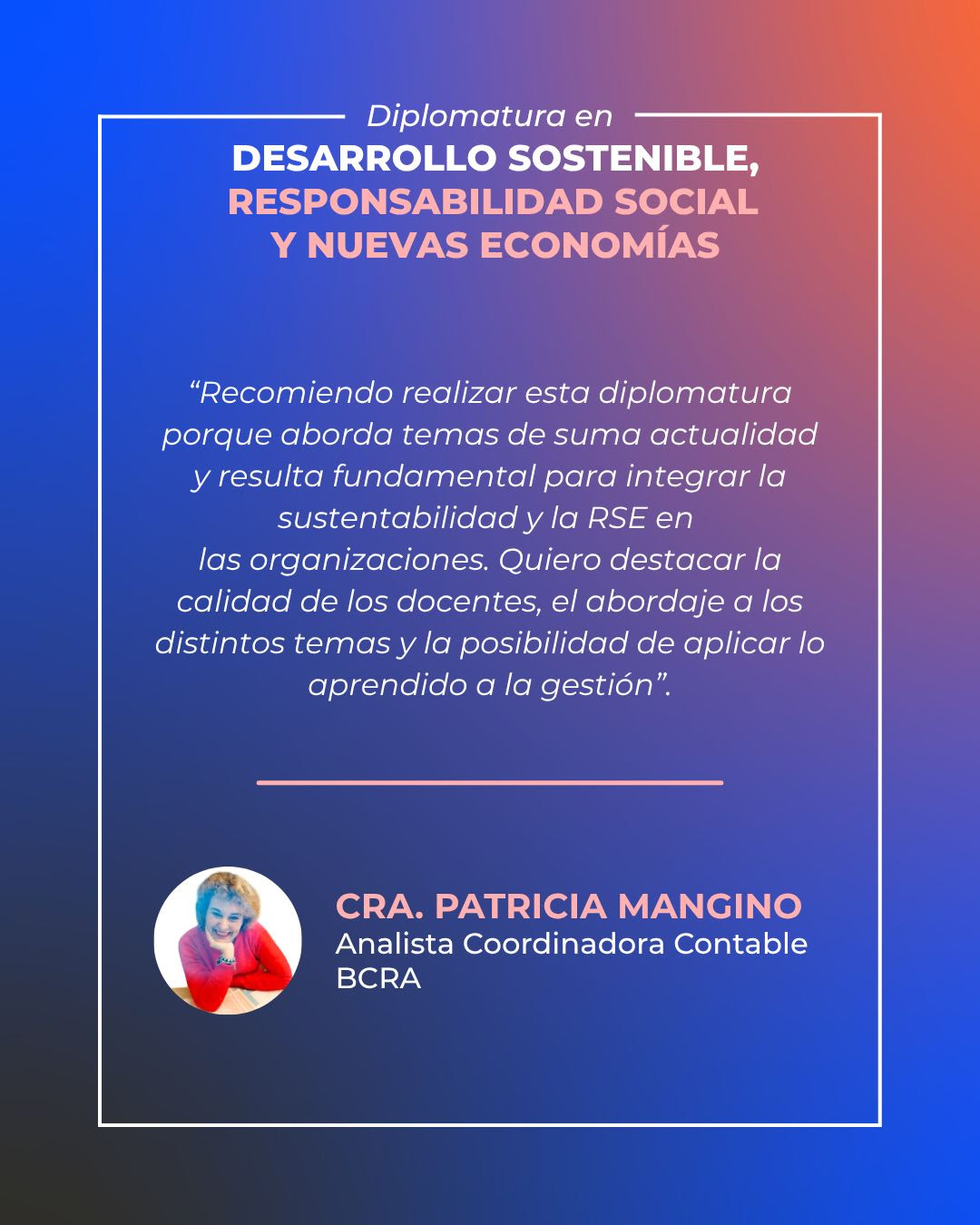 Diplomatura en Desarrollo Sostenible, Responsabilidad Social y Nuevas Economías de la Universidad Escuela Argentina de Negocios - Imagen 1