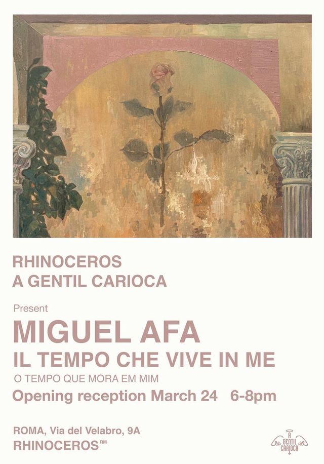 A Gentil Carioca x rhinoceros gallery: New artwork series by Brazilian artist Miguel Afa - Imagen 5