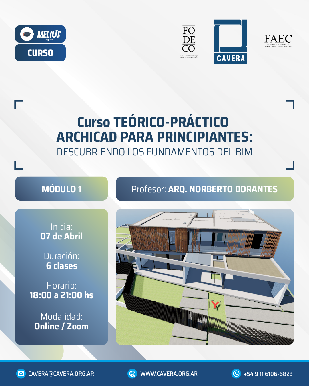 Curso teórico práctico ARCHICAD para principiantes: Descubriendo los fundamentos del BIM