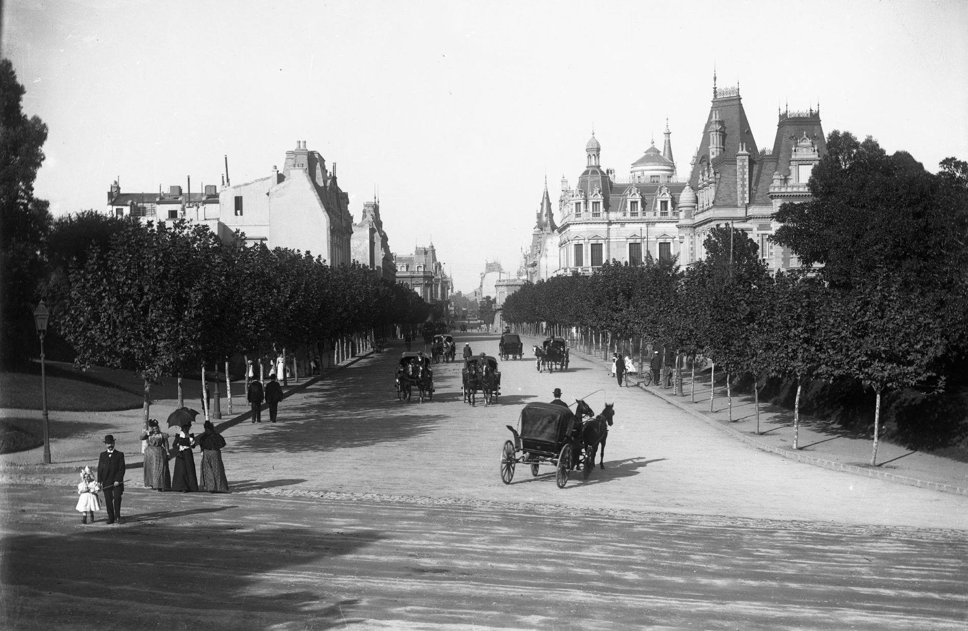 Avenida Alvear, Buenos Aires, C.1900