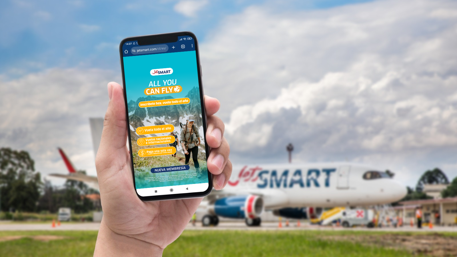 JetSMART innova lanzando “All You Can Fly”, su nueva membresía anual para volar ilimitado por Sudamérica
