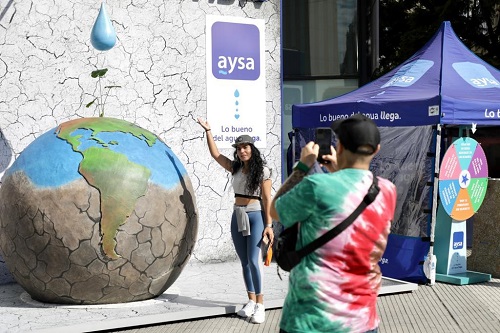 Día Mundial del Agua: AySA estuvo presente concientizando sobre la importancia del cuidado del agua - Imagen 2