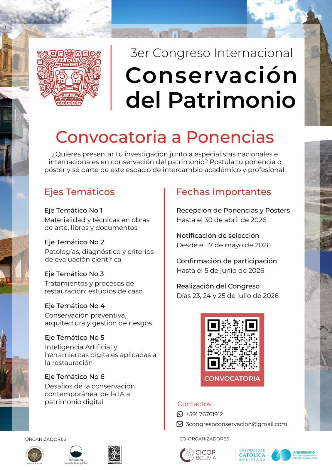 CONVOCATORIA A POSTULACIÓN DE PONENCIAS Y PÓSTERS  - Imagen 1