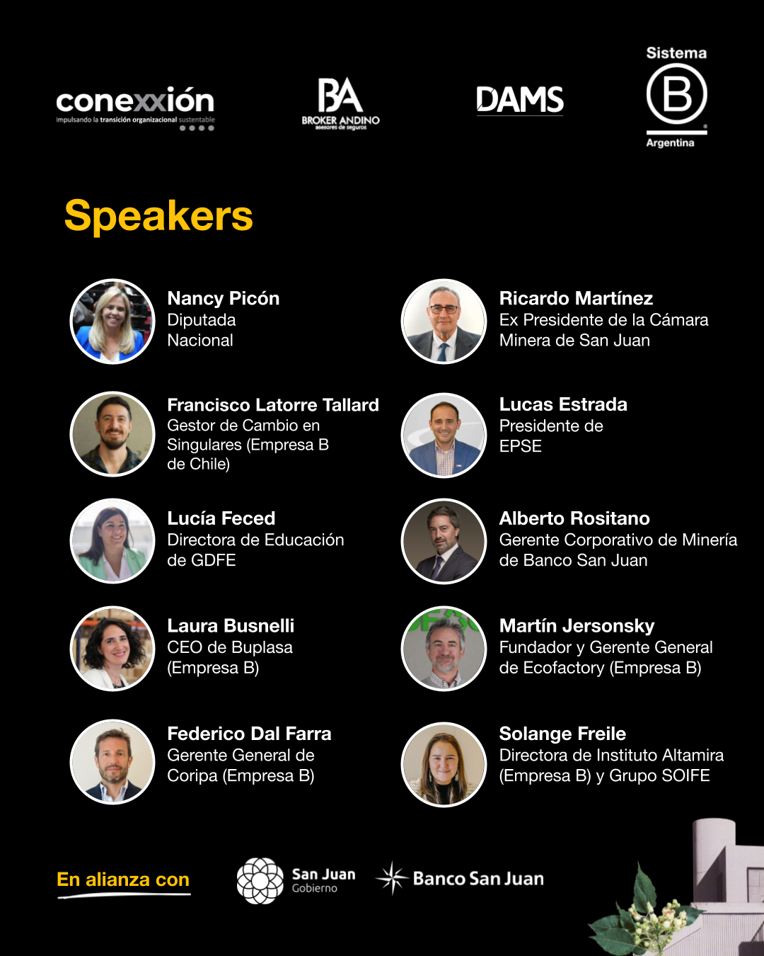 Convocan a un encuentro multisectorial para potenciar  el desarrollo sostenible de San Juan - Imagen 1