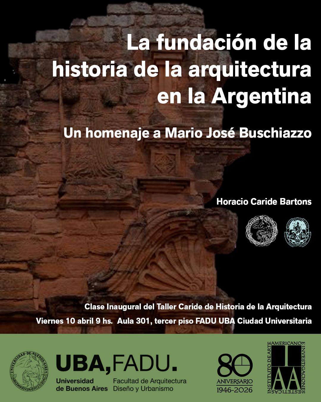 Homenaje a Mario J. Buschiazzo